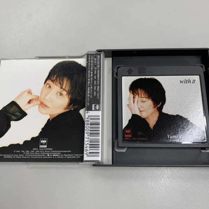 ●01)【同梱不可】【希少・帯付き】谷村有美 with?/ウィズ2/MD/Mini Disc/ミニディスク/レア/SRYL 7154/A ○01)【同梱不可】【希少・帯付き】谷村有美 withⅡ/ウィズ2/MD