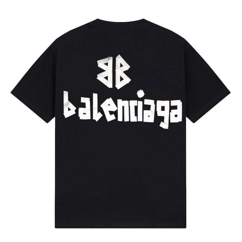 BALENCIAGA 夏ファッション 新作 カジュアル ルーズ メタリック