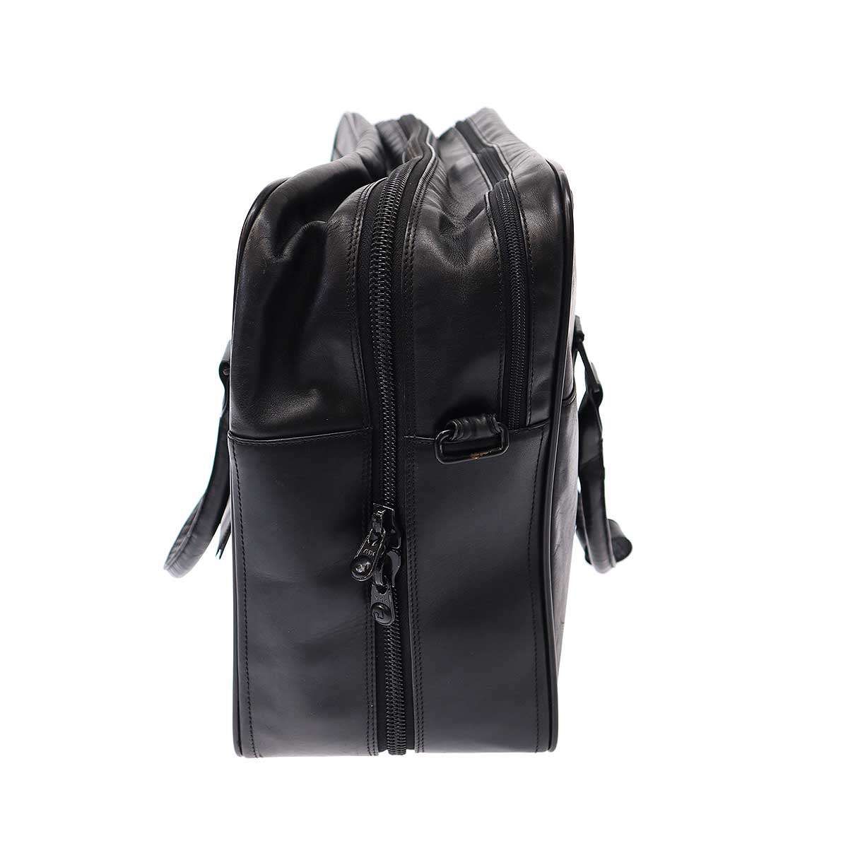 未使用級】ポルシェデザイン 2way レザーブリーフケース ブラック