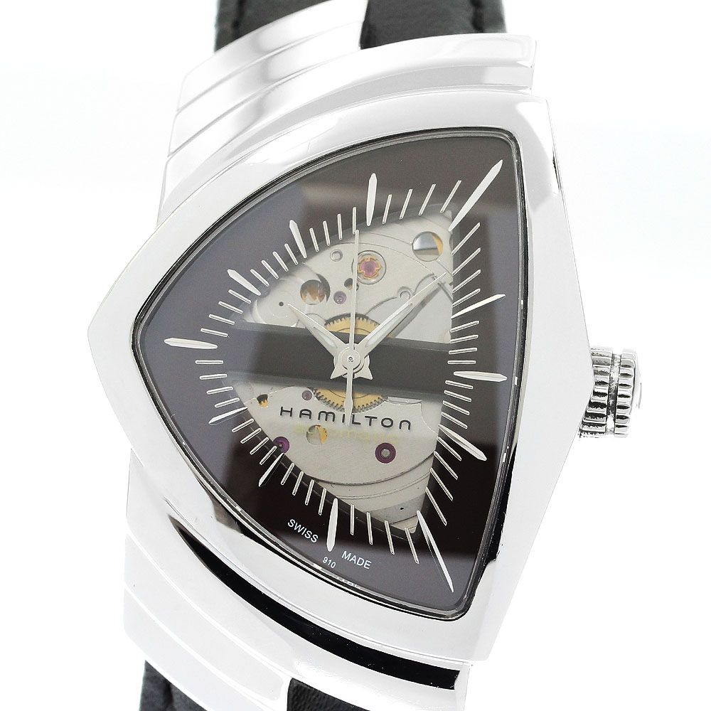 ハミルトン HAMILTON H245150 ベンチュラ スケルトン 自動巻き メンズ _883203