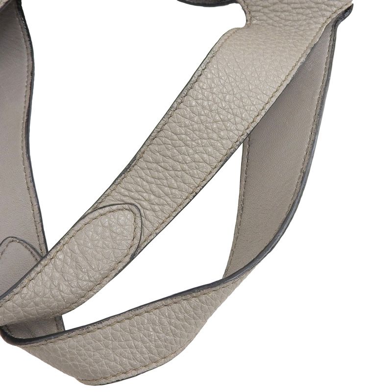 プラダ PRADA ハンドバッグ レザー グレージュ 1BG335 中古 新入荷 