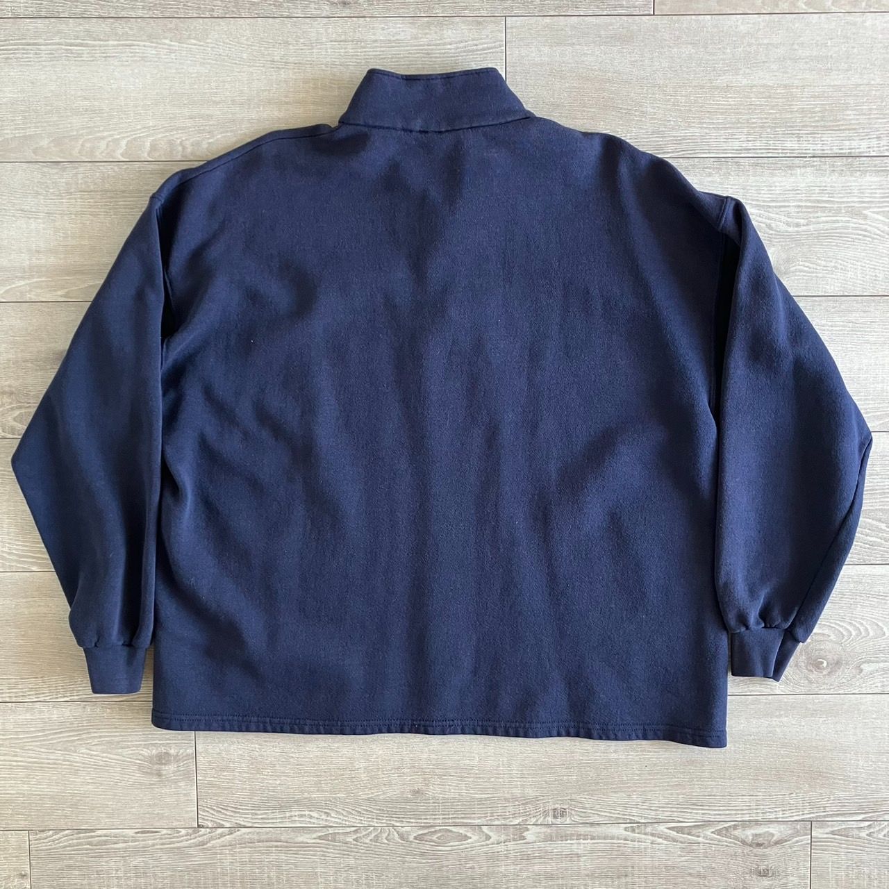 TITANIC タイタニック ハーフジップ スウェット プルオーバー 紺 XL 