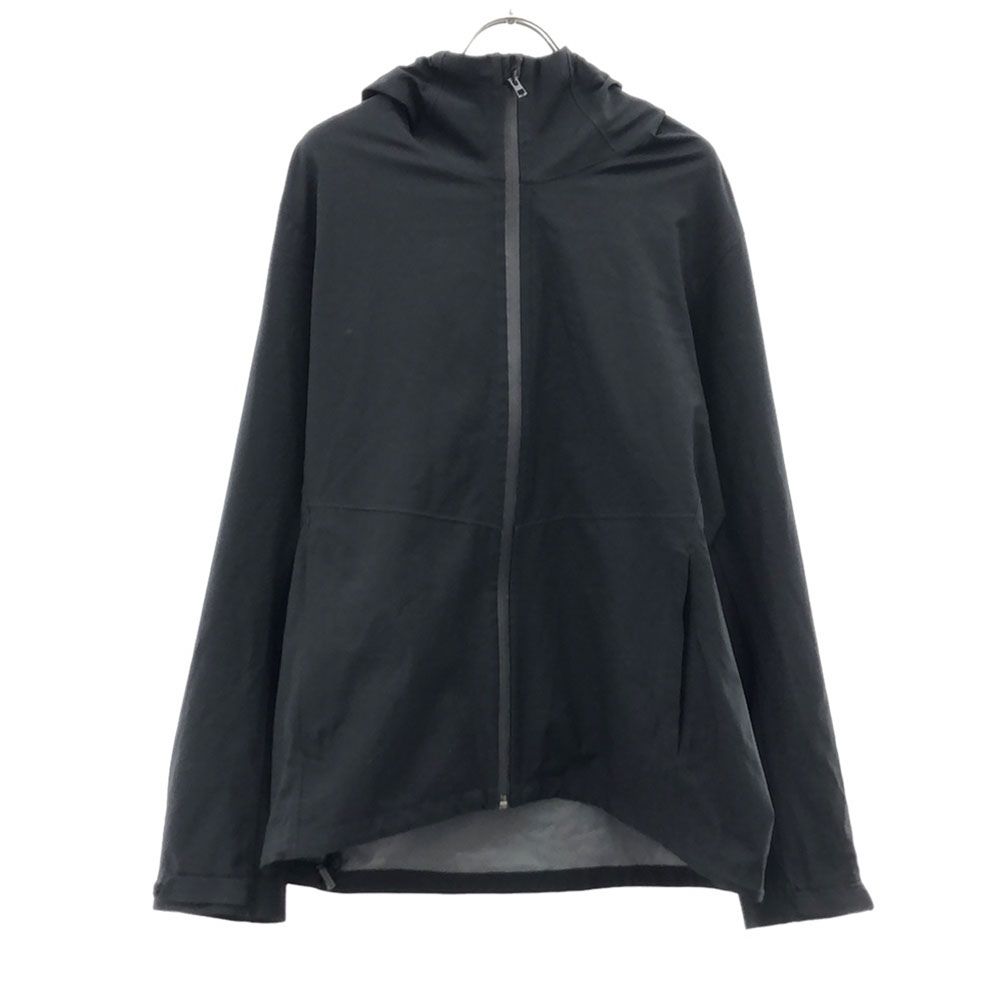 ユニクロ 長袖 ブロックテック パーカー L ブラック UNIQLO 311-182573