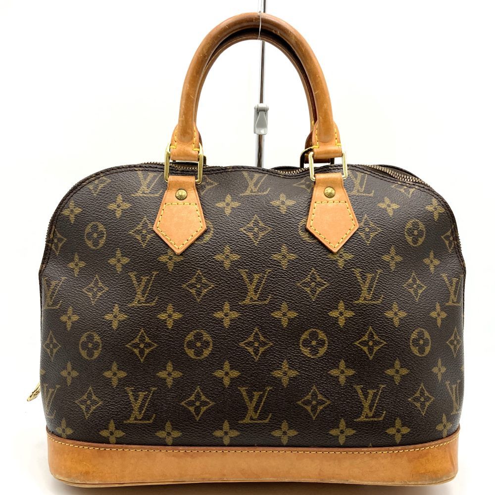 【ベタ無し】ルイ・ヴィトン M51130 アルマ（旧） ハンドバッグ 手提げ ブラウン モノグラム レディース LOUIS VUITTON USED