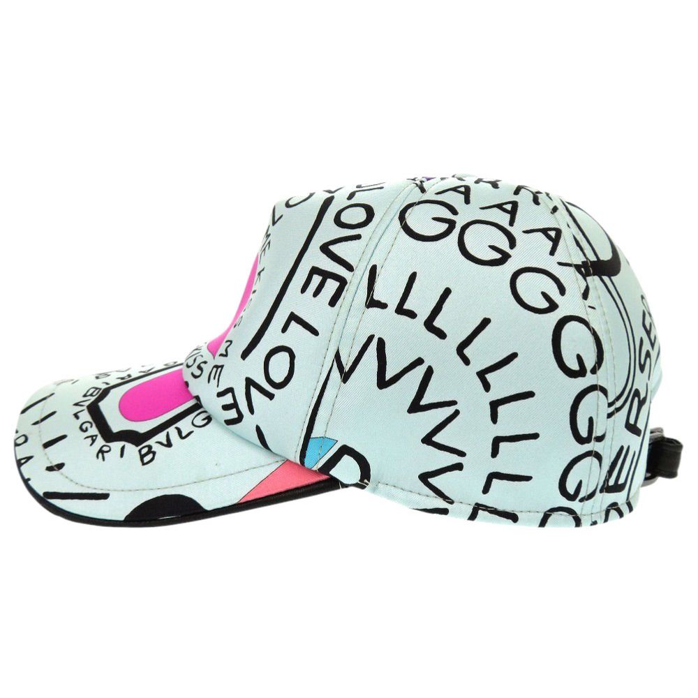 美品 ブルガリ オノマトブルガリ ベースボールキャップ ポップ (アップ  