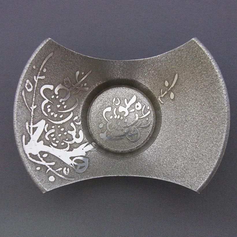 大阪錫器 錫製 茶托 イブシ 丸形 5客セット 桐箱入り 錫製