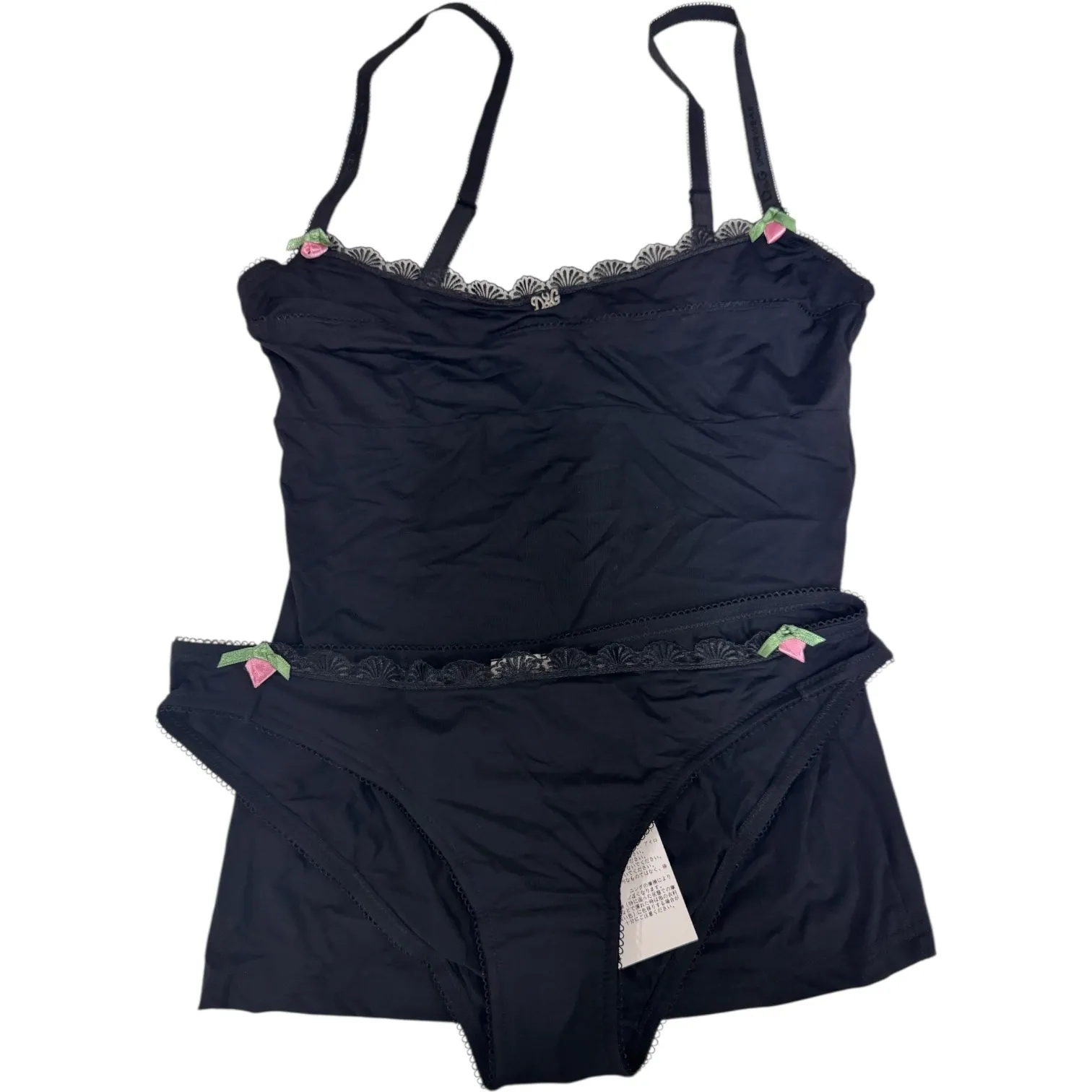 DOLCE&GABBANA　ドルガバ アンダーウェア レースキャミ アニマル DOLCE&GABBANA ドルガバ アンダーウェア レースキャミ アニマル