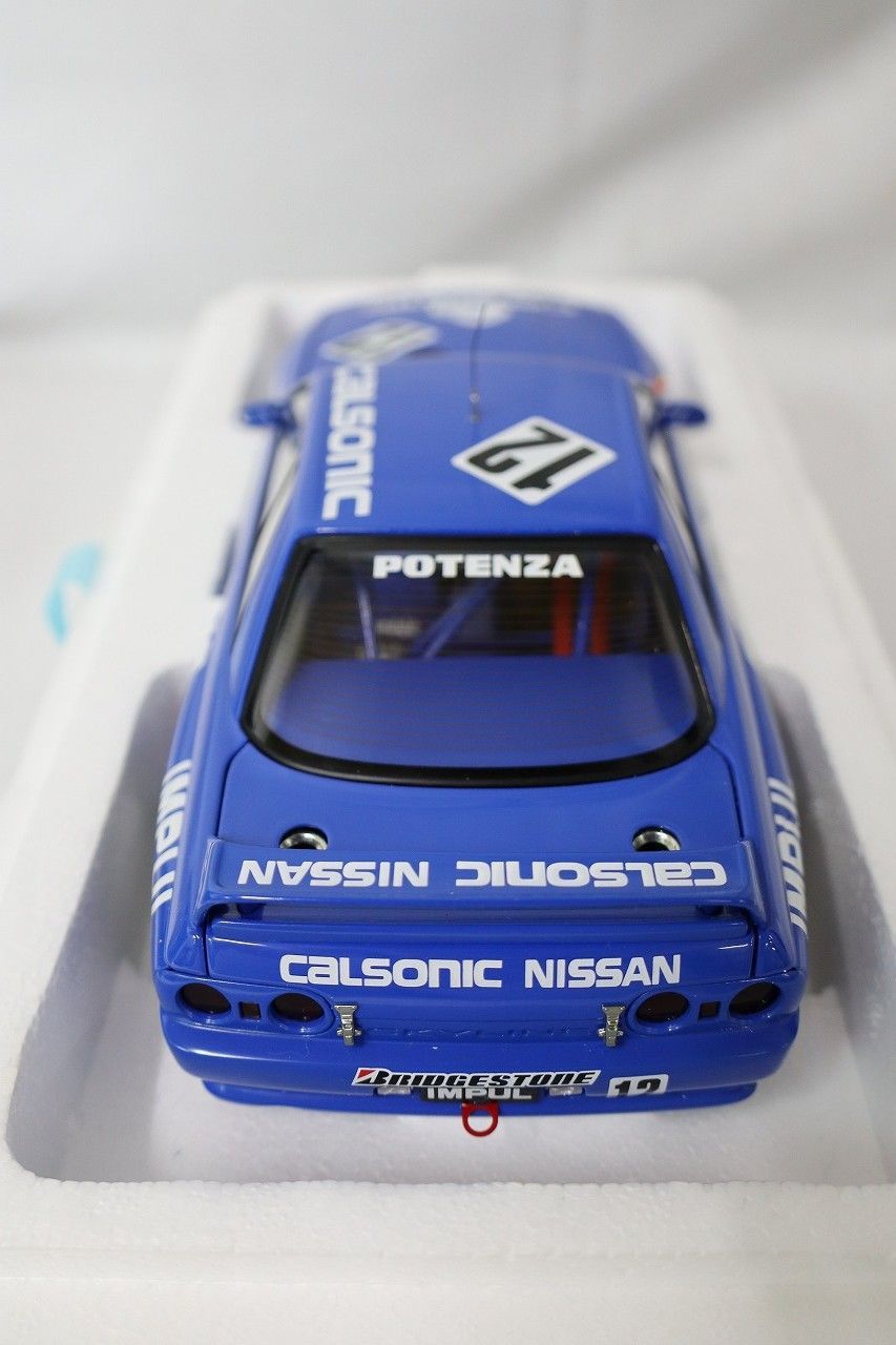 オートアート Nissan Calsonic GT-R R12 1/18 Autoart 1/18 Scale diecast 80877 Calsonic Impul Nissan GT-R