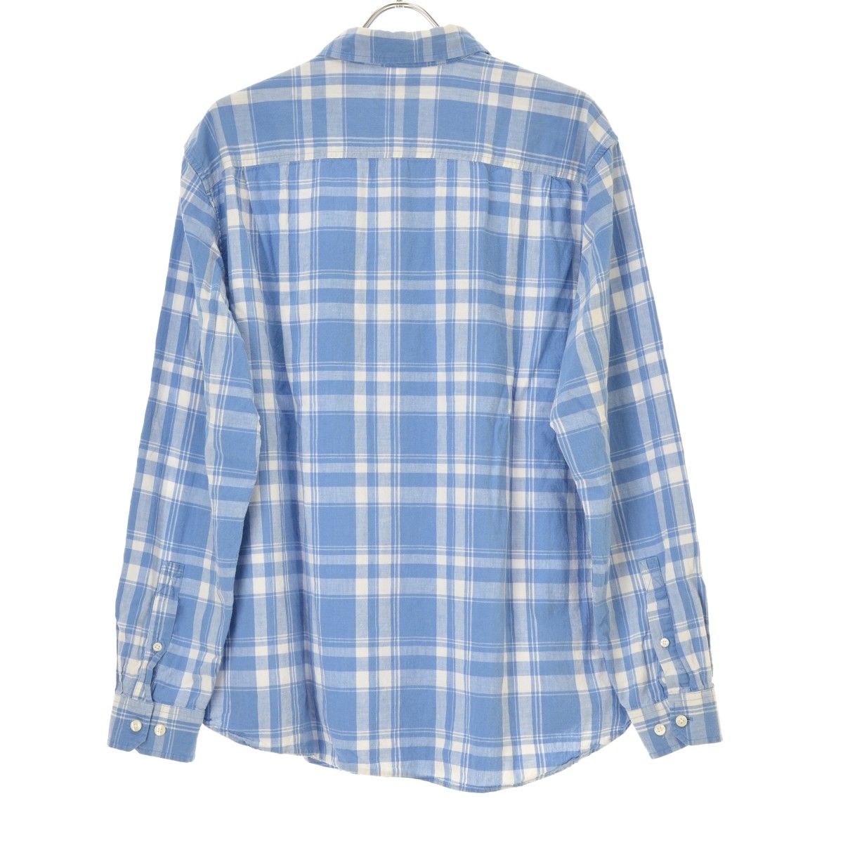 コットンリネン 301244 SLIGHTLY FITTED チェックコットン 【L.L.BEAN 