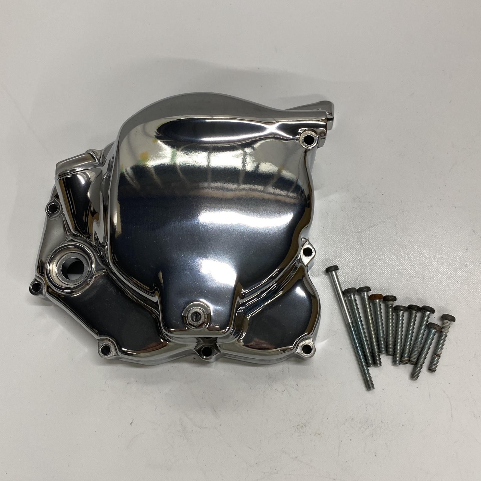 HONDA CB350FOUR クラッチカバー バレル研磨済 ホンダ バイク HONDA CB350FOUR クラッチカバー バレル研磨済 ホンダ