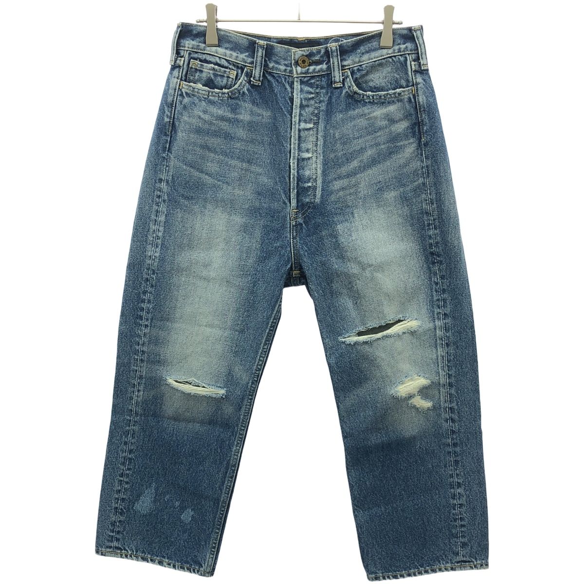 マディソンブルー クラッシュサルエル パンツ デニム XXS MADISONBLUE