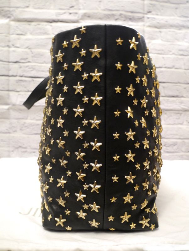 新しく着き JIMMY CHOO PIMLICO ROCK BIG TOTE BAG ecousarecycling.com