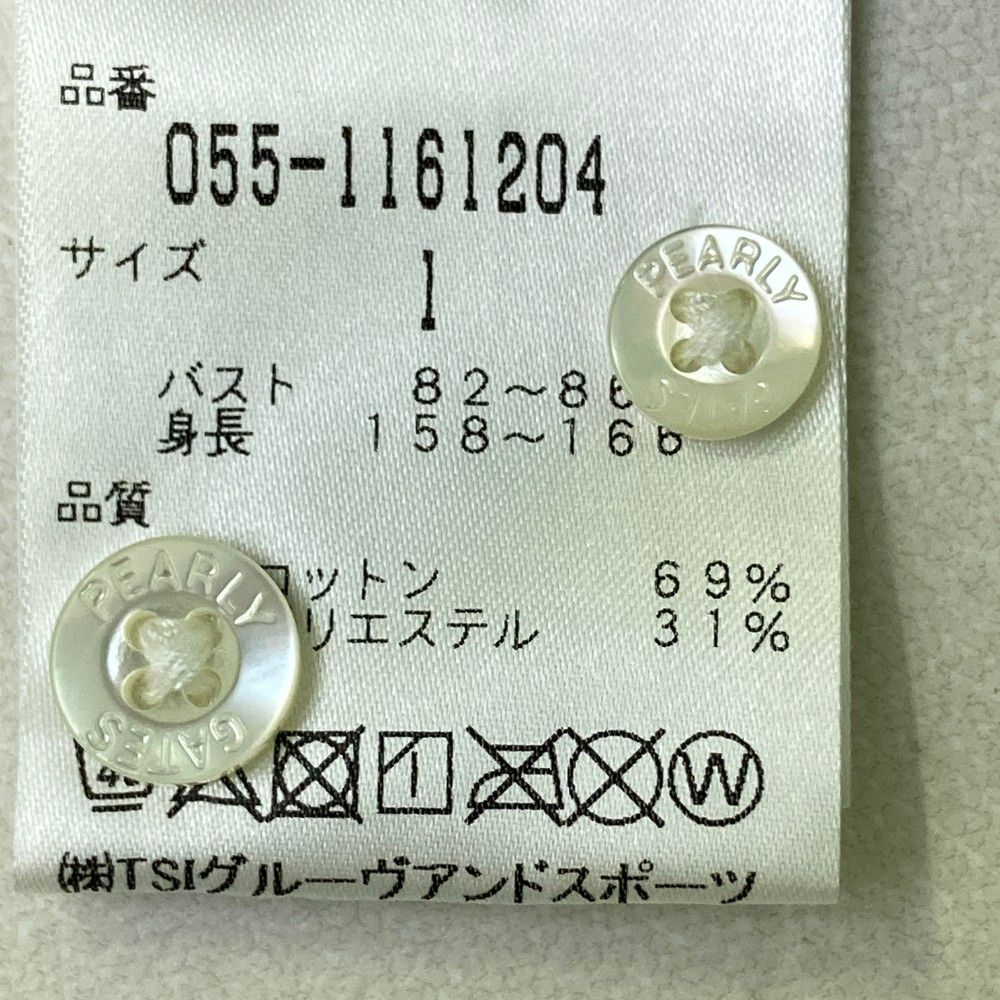 サイズ：1 PEARLY GATES パーリーゲイツ 055-1161204 長袖ポロシャツ 花柄 ネイビー系 [240101442200] ゴルフウェア レディース ストスト サイズ：1 PEARLY GATES パーリーゲイツ 055-1161204 長袖