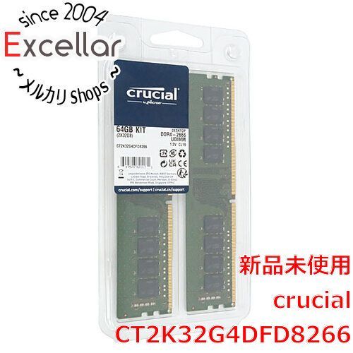 [bn:18] crucial　CT2K32G4DFD8266　DDR4 PC4-21300 32GB 2枚組