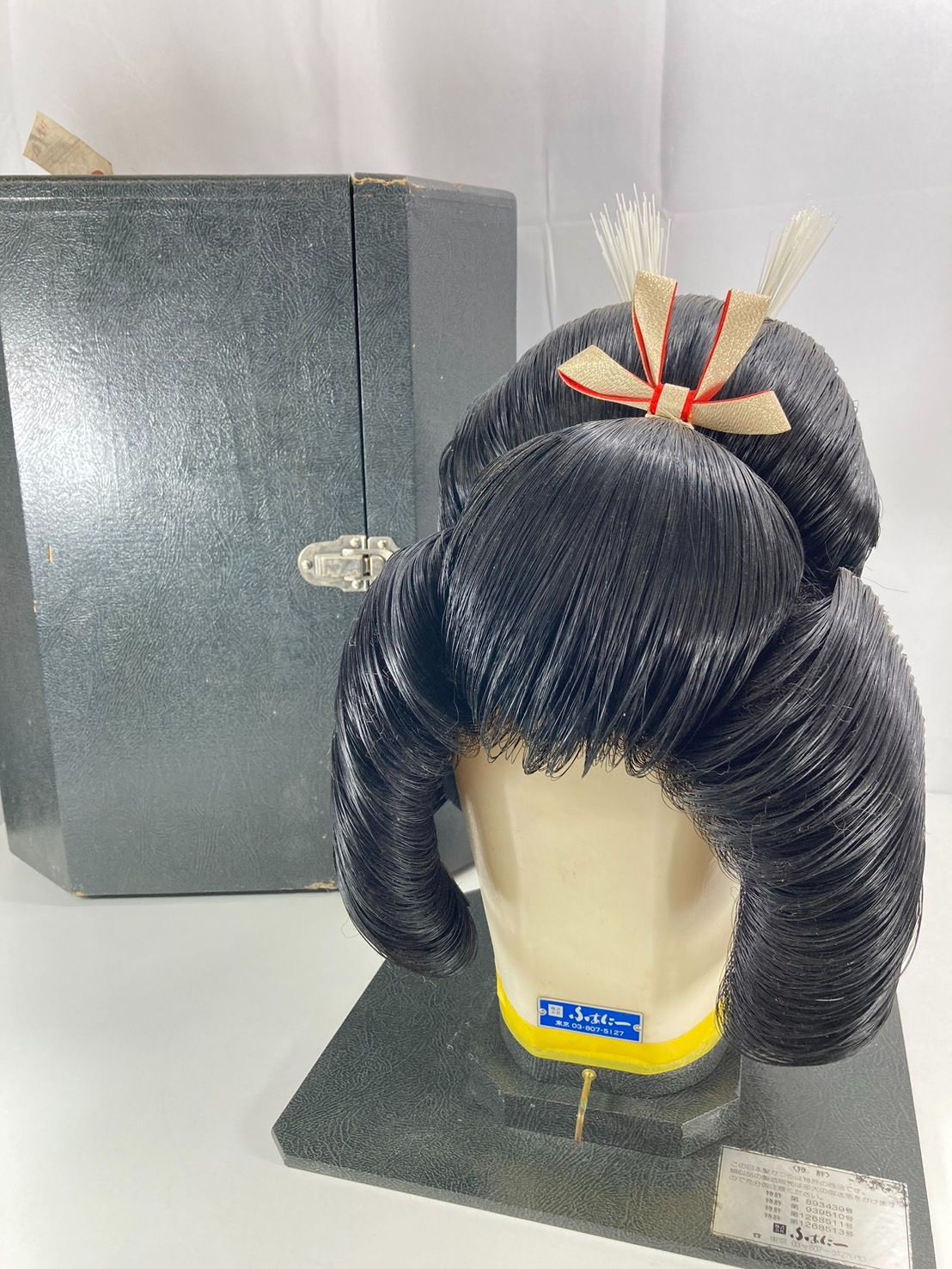 【現状品】日本髪かつら ふぁにー 和服 和装 着物 時代劇