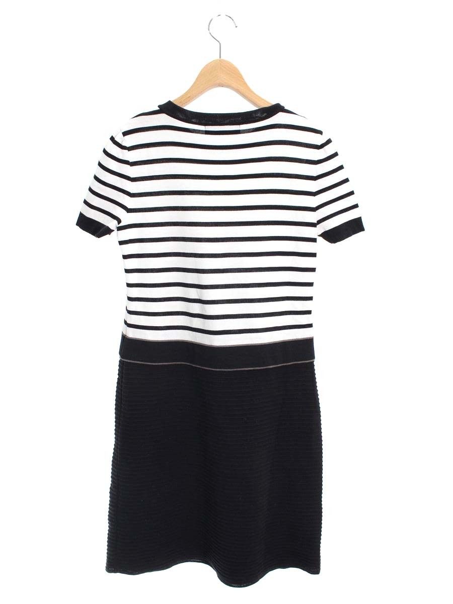 エムズグレイシー Border Knit One-piece 918320 ワンピース 40 