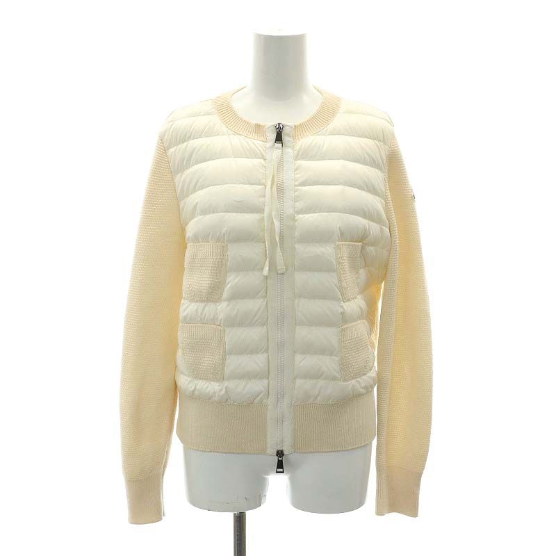 モンクレール MONCLER MAGLIONE TRICOT ALLA COREANA ニット切替ダウン ...