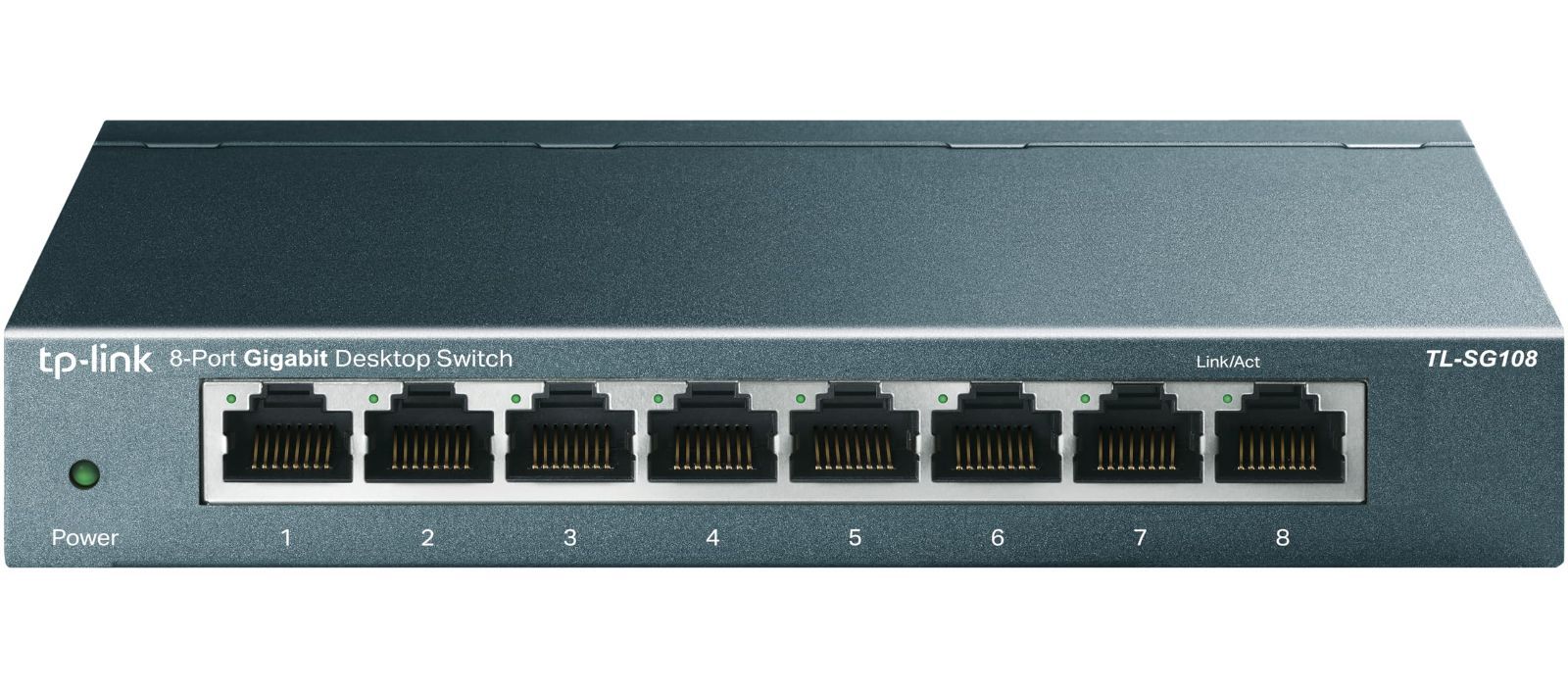 【数量限定】ギガビット 金属筺体 10/100/1000Mbps 設定不要 スイッチングハブ 8ポート TL-SG108 TP-Link