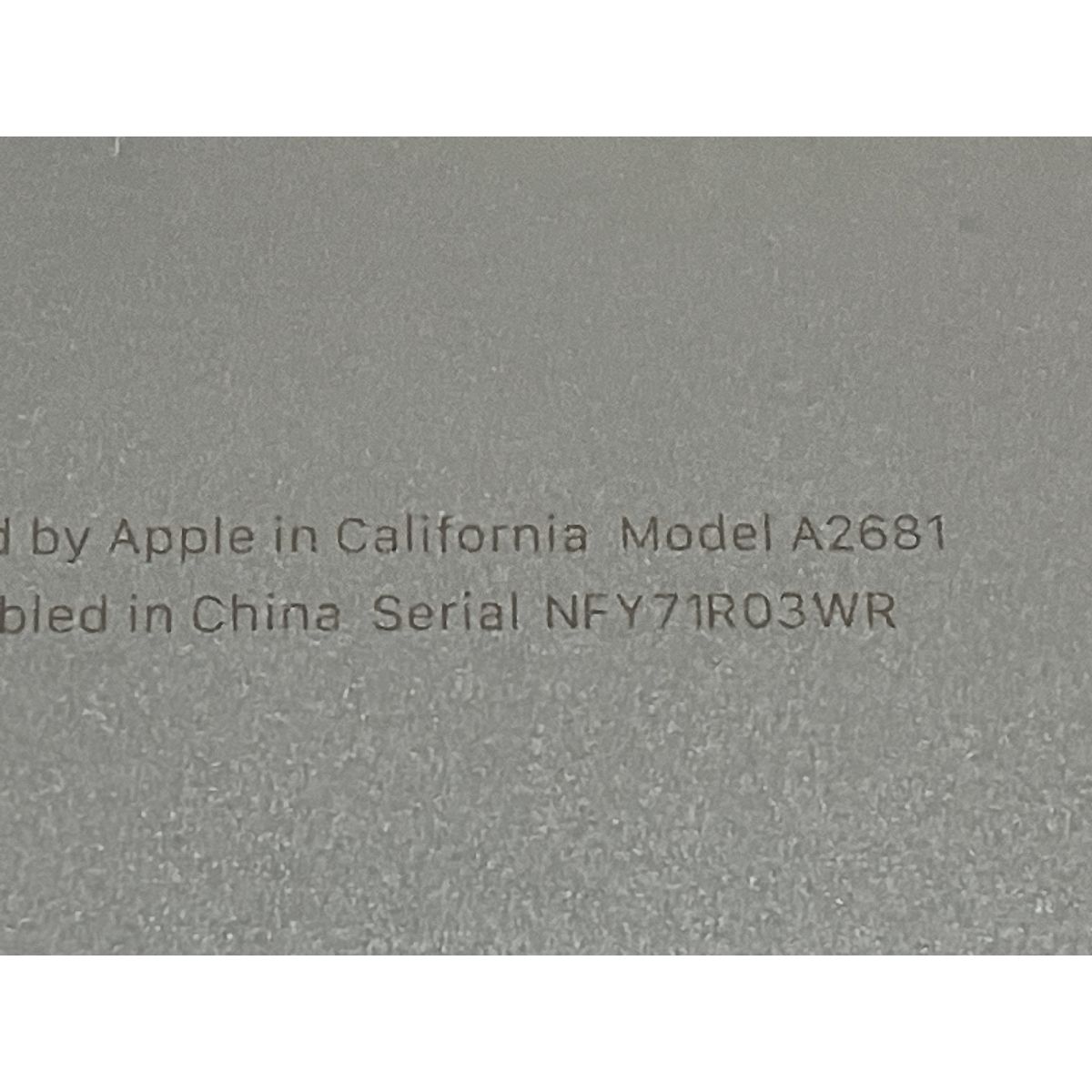 充放電回数70回 Apple MacBook Air M2 2025 MLY33J|A ノートパソコン 8GB SSD 256GB Sonoma M10440300 VETTDRUCK_DE