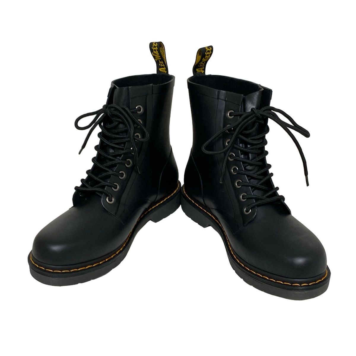 Dr.Martens(ドクターマーチン) レインブーツ UK9 メンズ - 黒