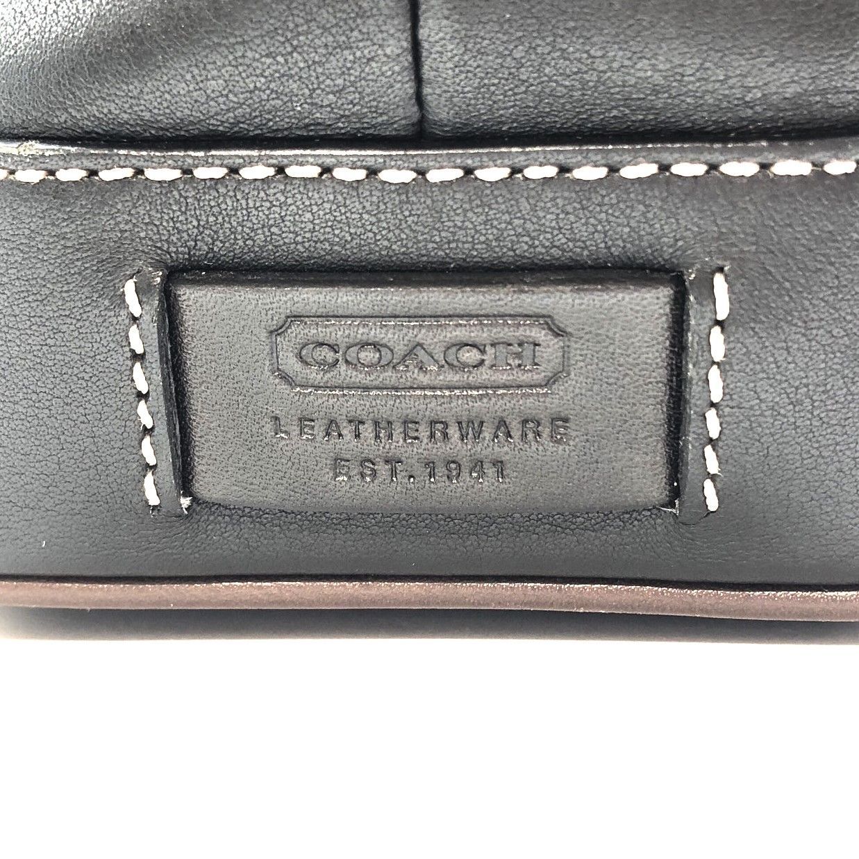 ☆COACH オールドコーチ ハンドバッグ 7586 レザー ブラック
