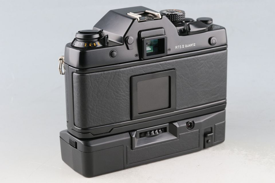 Contax RTS II QUARTZ 35mm SLR Film Camera + Winder W-3 #61423D3