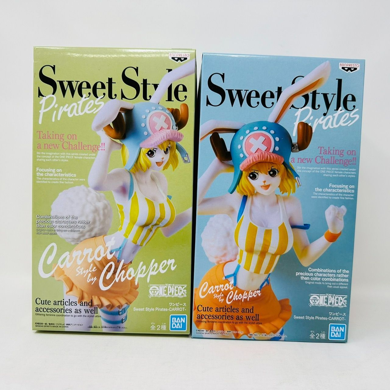 ワンピース Sweet Style Pinates キャロット フィギュア 2体 セット