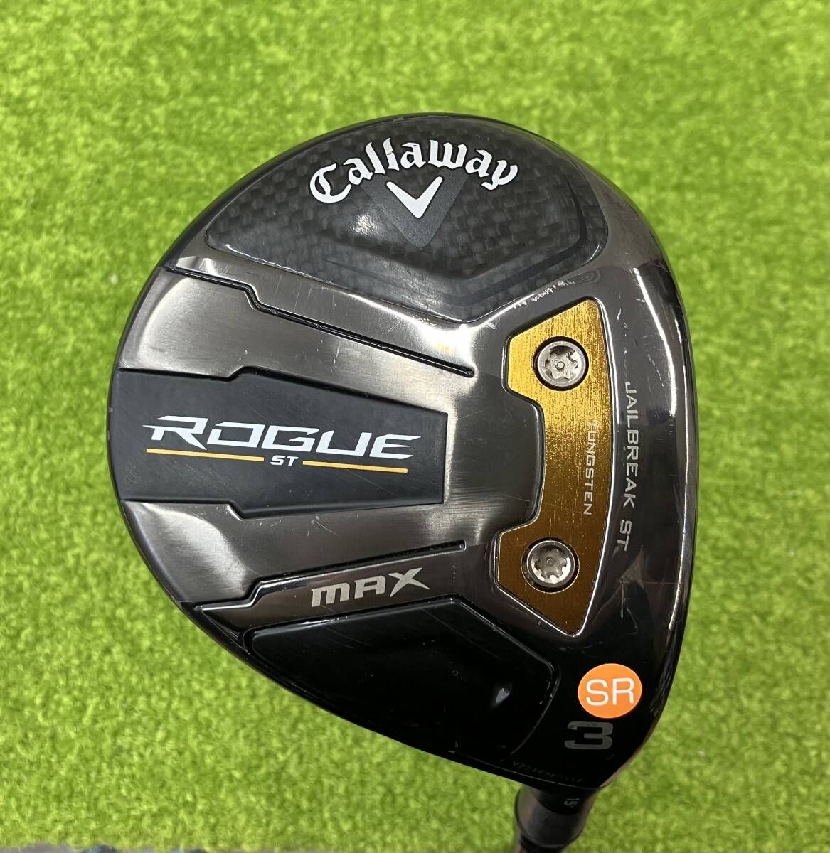 キャロウェイ ROGUE ST MAX フェアウェイウッド 3番手 15° TOBUNDA EXSILT TOUR 5351M フレックスSR