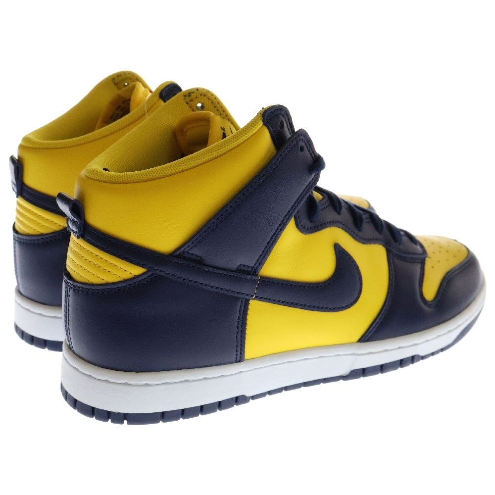 Nike Dunk High 　ミシガン　イエロー/ネイビー ハイカットシューズ 国内9月23日発売予定】ナイキ ダンク ハイ SP 