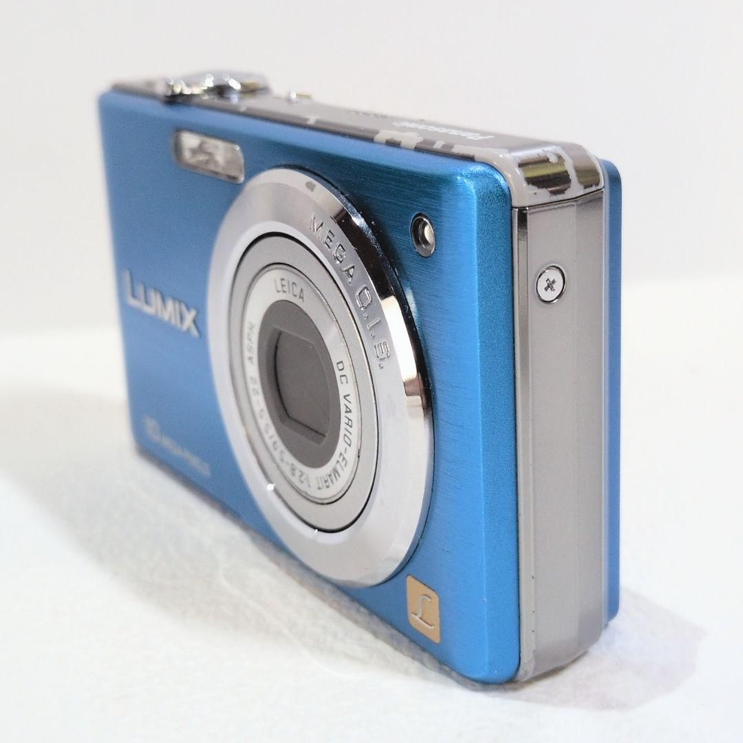 Panasonic LUMIX DMC-FS7 デジカメ ブルー 青 - メルカリ