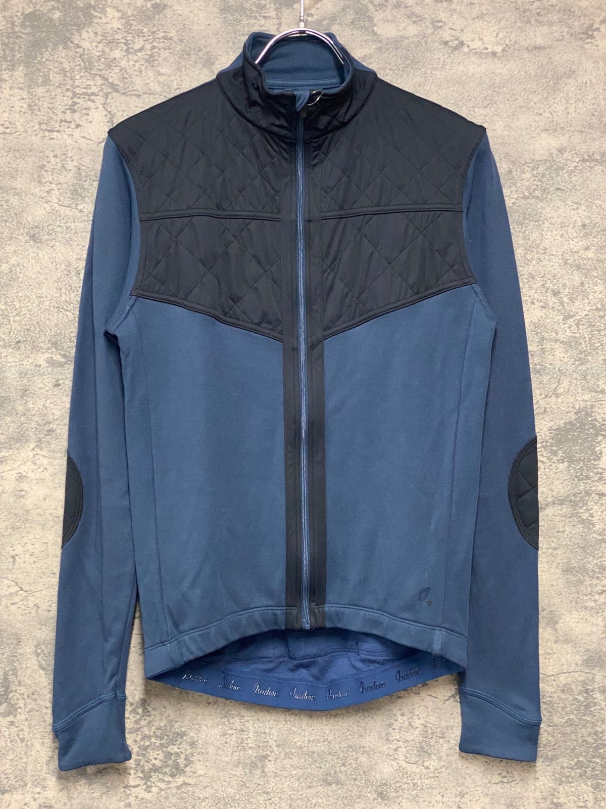 イザドアの長袖サイクルジャージ JG357 イザドア Isadore 長袖 サイクルジャージ 紺 S 裏起毛
