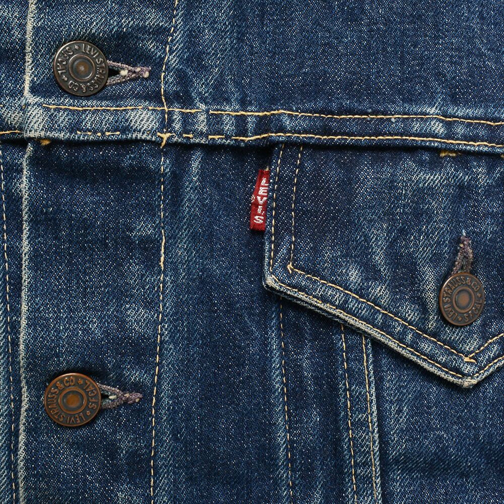 リーバイス 557XX サード Gジャン サイズ42相当 ボタン裏刻印【O