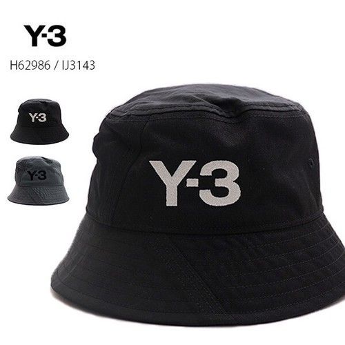 adidas Y-3 h62986-hat メンズ バケットハット バケハ 帽子 - メルカリ