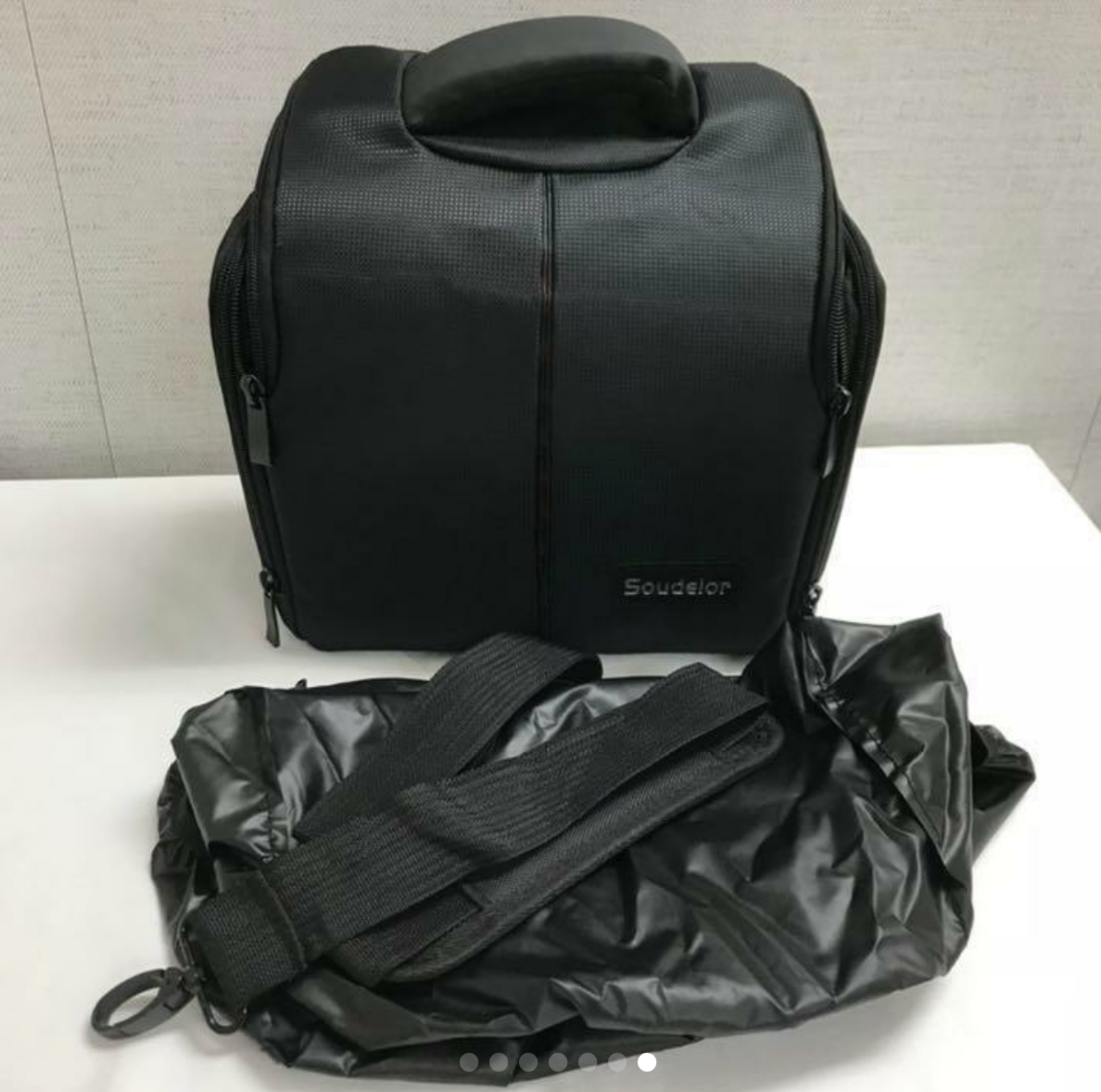 カメラバッグ カメラケース ショルダーバッグ  高品質 鞄　ブラック　黒