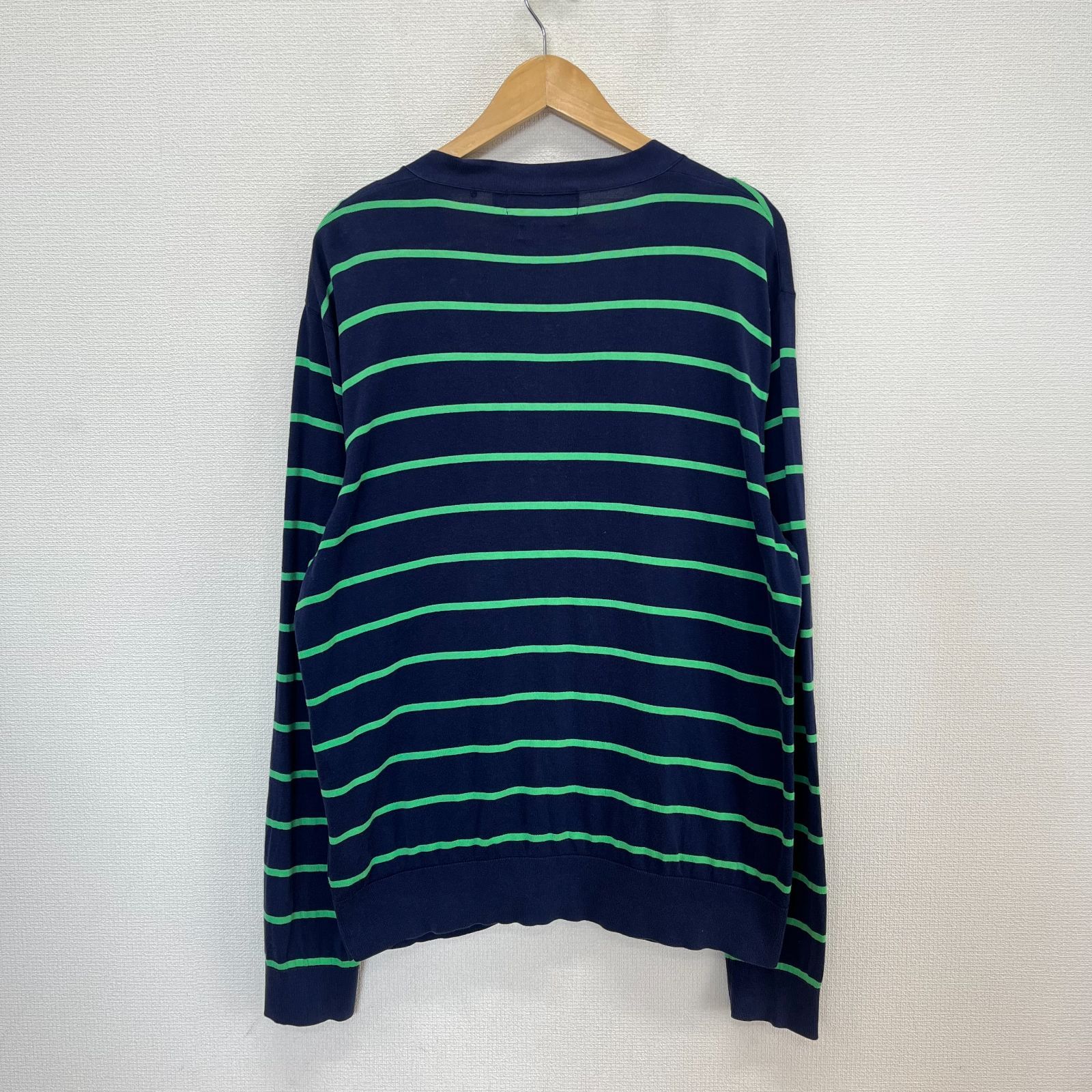 POLO RALPH LAUREN ポロ ラルフローレン ボーダー カーディガン XL