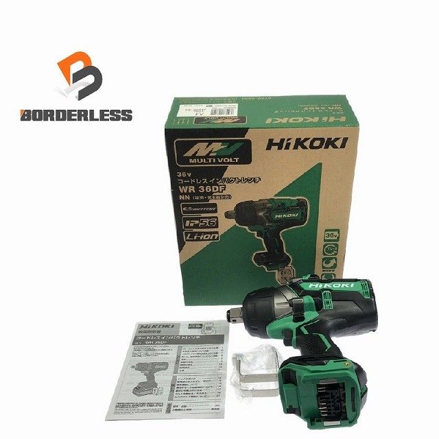 ♥品 HiKOKI ハイコーキ 36V コードレスインパクトレンチ WR36DF NN 本体のみ115760