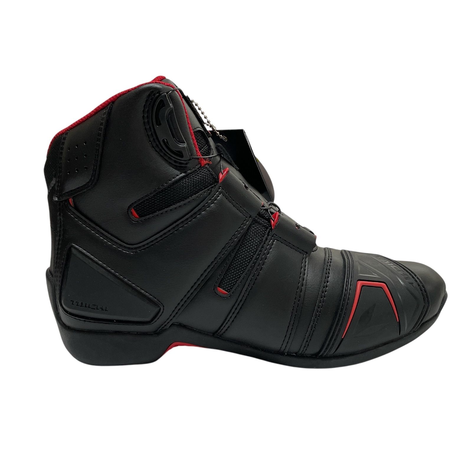 WJ18 ♥ TAICHI タイチ ドライマスター ボア ライディングシューズ RSS0069915240 バイクシューズ ブラックxレッド 24cm FFCRYSTALESIA_COM