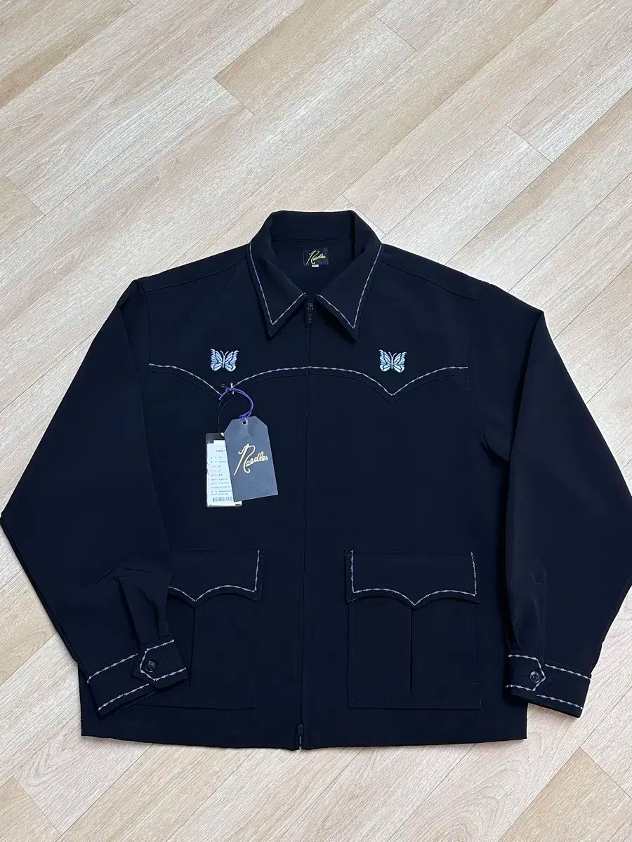 NEEDLES ニードルズ ウエストン スポーツ ジャケット XL 黒