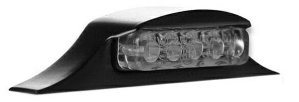 ナンバープレートライト ブラック