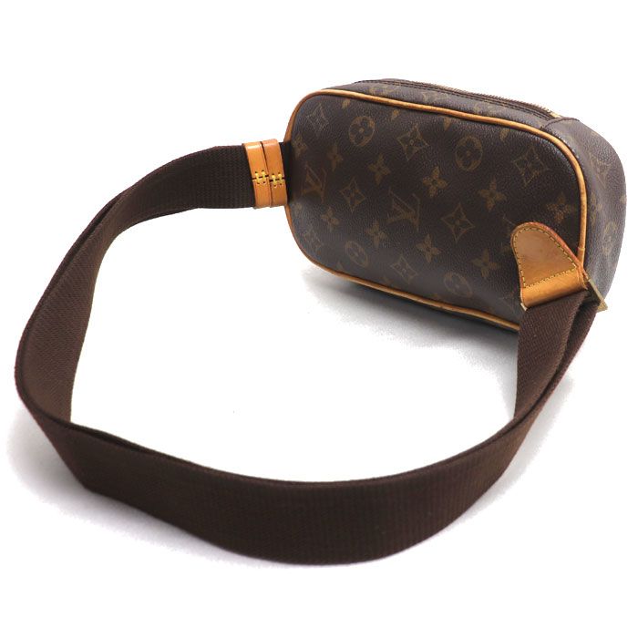 LOUIS VUITTON ルイ・ヴィトン ポシェット ガンジュ ボディバッグ モノグラム ブラウン M51870 CA0060 メンズ 中古 -  メルカリ