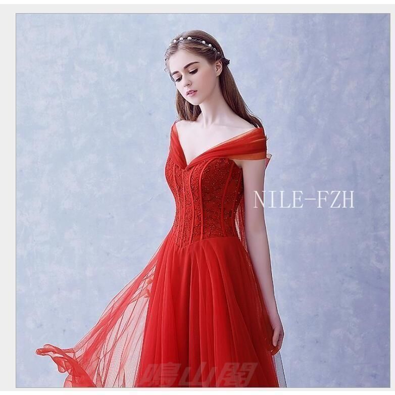 上品 ウエディングドレス パーディードレス ロングドレス 花嫁の介添えドレス 演奏会 発表会 お食事会 同窓会 女子会 お呼ばれ 卒業式 成人WP数量 価格926