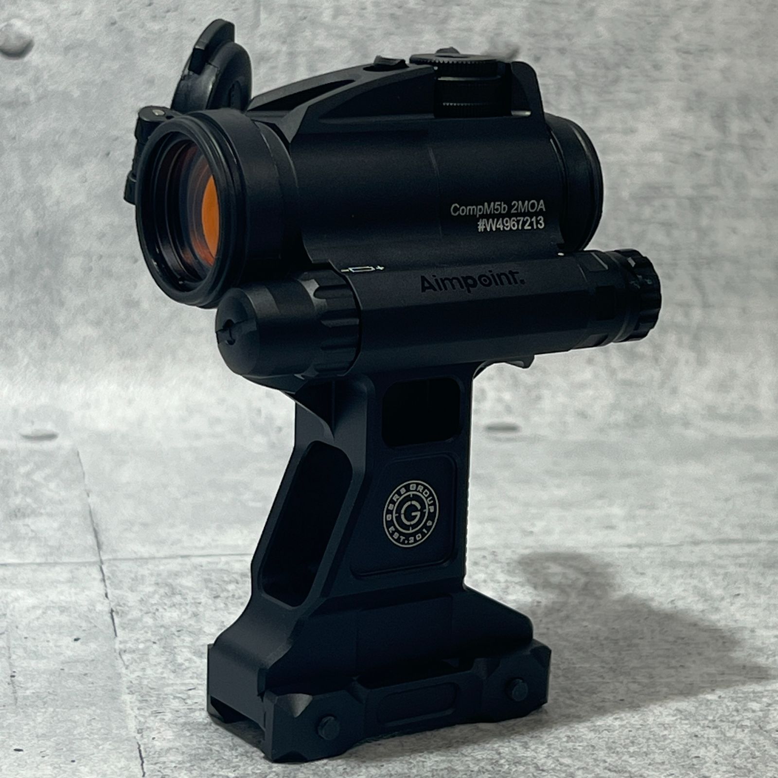 EVOLUTION GEAR M5Bスタイルレッドドット 2.91inch マウントセット BK