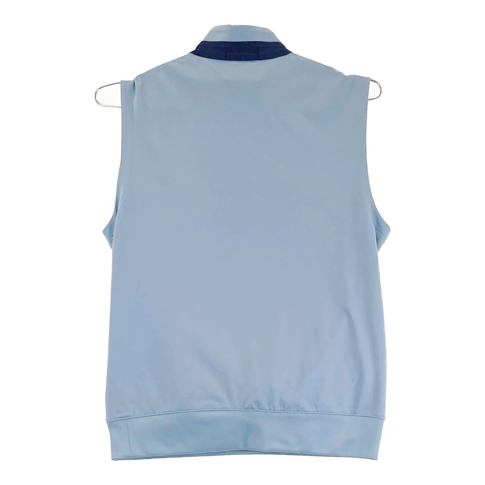 サイズ M RLX ラルフローレン ハーフジップ スウェットベスト ブルー系 240101531751 ゴルフウェア メンズ ストスト