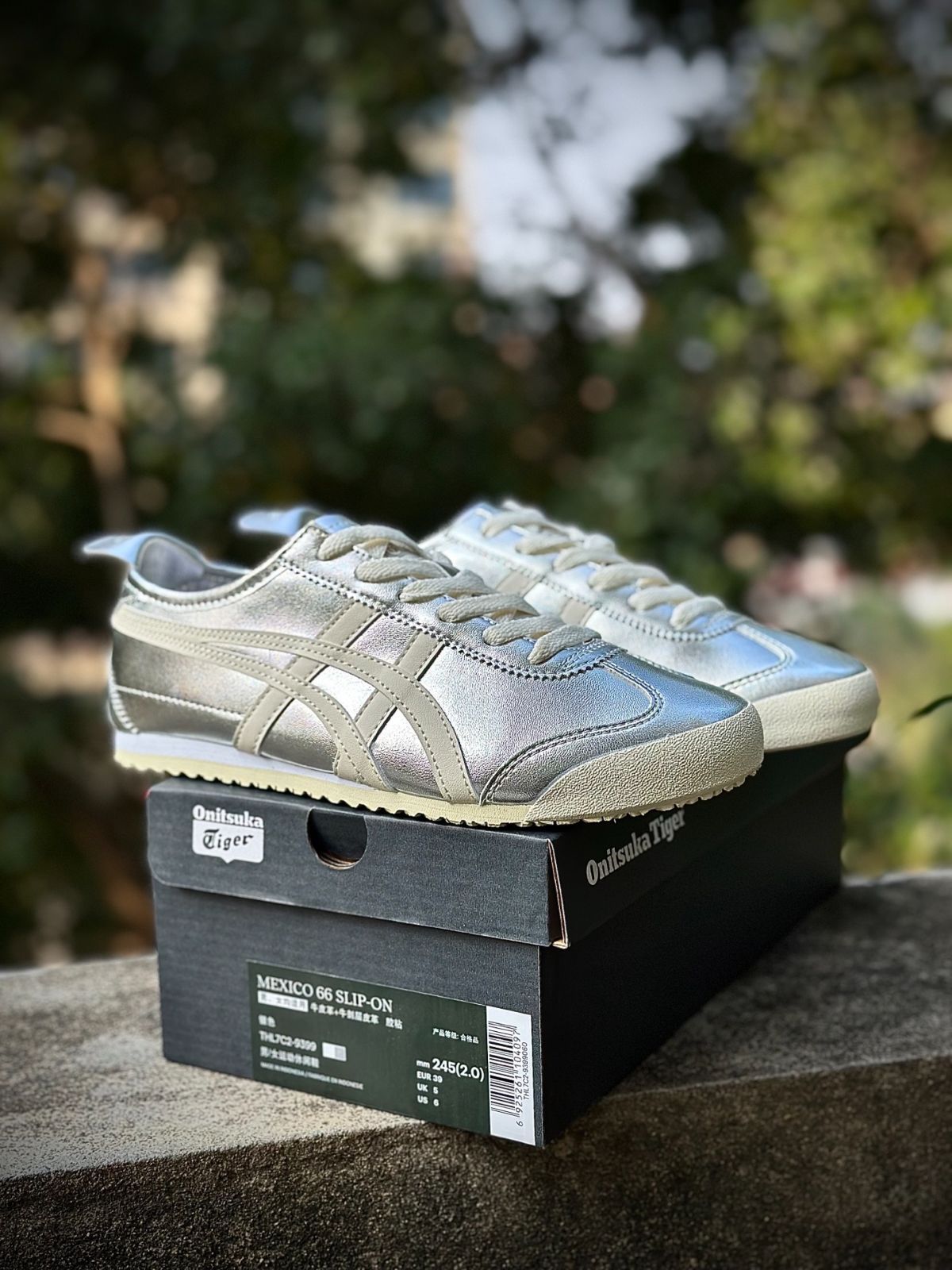 祝開店！大放出セール開催中 ONITSUKA TIGER オニツカタイガー White Off Silver 66 MEXICO スーツ・フォーマル・ドレス