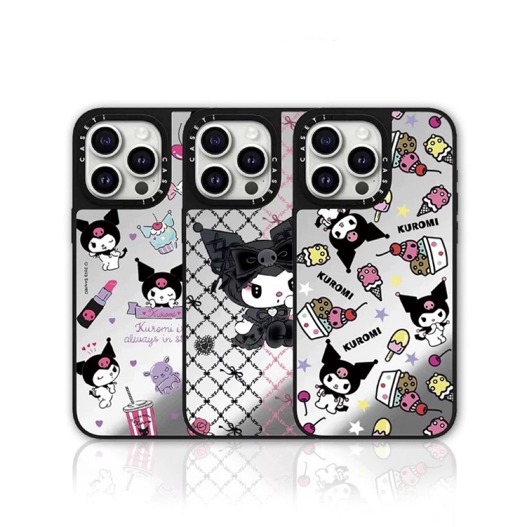 CASSETiFY KUROMI iPhone 16 Pro ケース クロミ クロミ casetify スマホケース クロミ 透明ケース kuromi iPhone