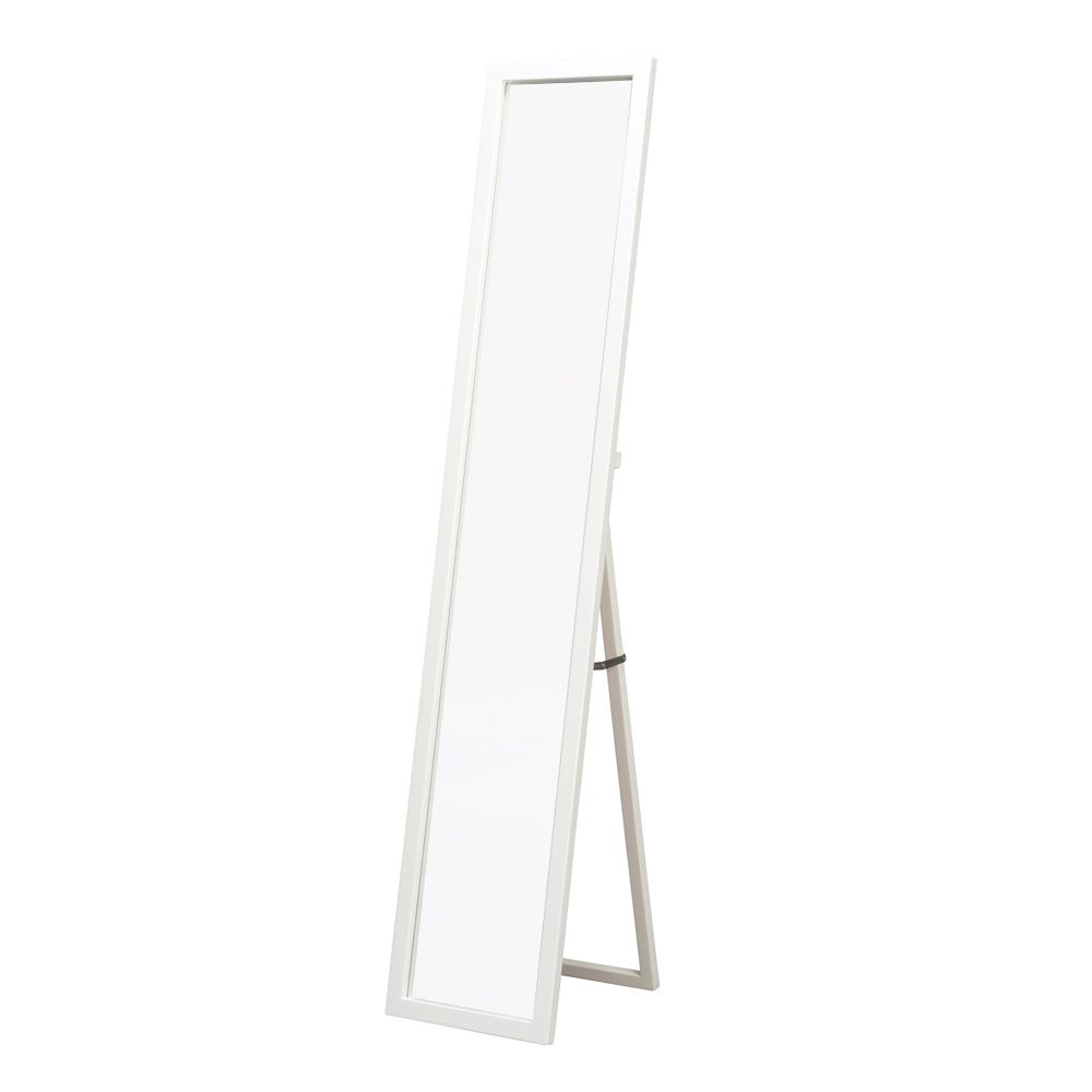 幅30cm 美しい鏡面フレームルックスタンドミラー 鏡 姿見 全身 カガミ モノトーン 2802 NEXPOTALLINN_EU