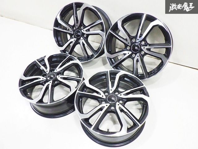 【装着OK】 BRANDLE-LINE LEZIO 17インチ 7J +53 PCD114.3 5穴 ホイール 4本 エスティマ ノア VOXY エリシオン ステップワゴン  棚1I5
