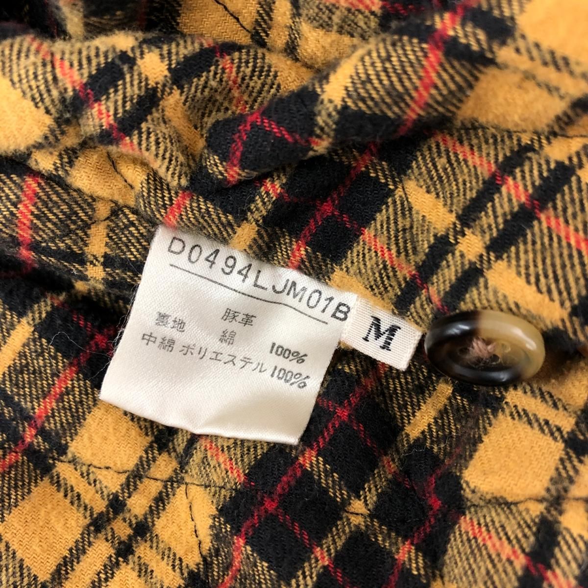 ピッグレザージャケット M