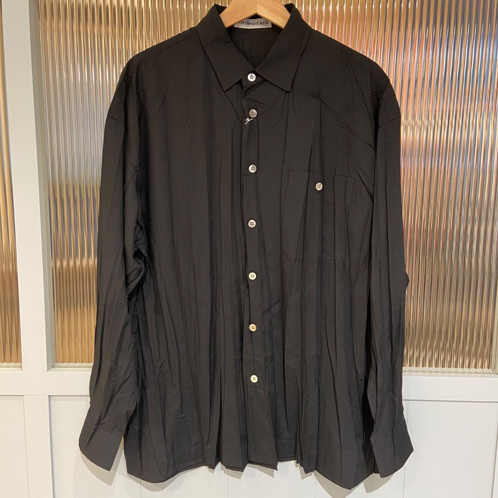 ISSEY MIYAKE MEN ／pleats shirt（イッセイミヤケ メン）プリーツ