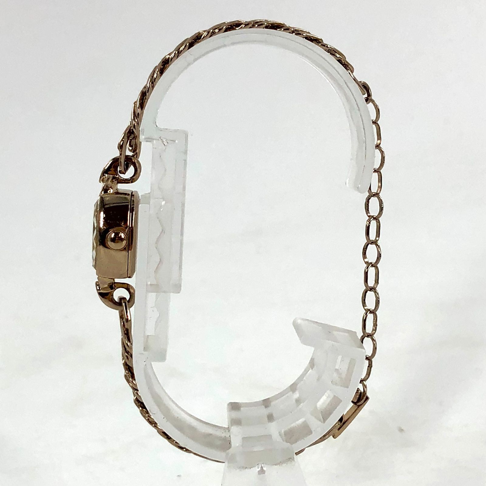 【定価15万円・箱/保証書付き】 agete ジュエリーウォッチ Limited Edition》スクエアフェイスジュエリーウォッチ｜時計